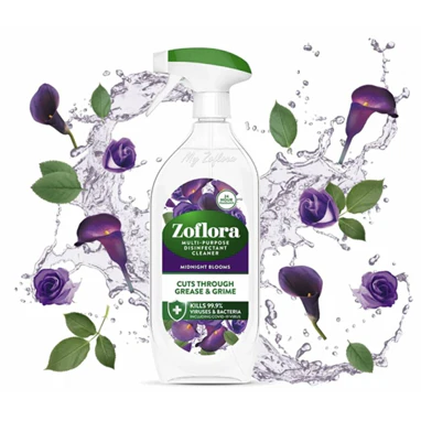 Zoflora Midnight Blooms Trigger 800ml - PACK (8)