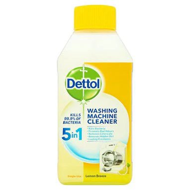 Dettol Washing Machine Cleaner Lemon 250ml - PACK (3)