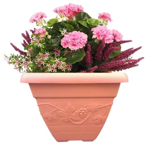 Wham Vineyard Terracotta Square Planter 32cm H236