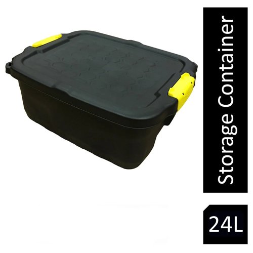 Strata Stackable Heavy Duty Trunk 24 Litre with Lid (XW444)