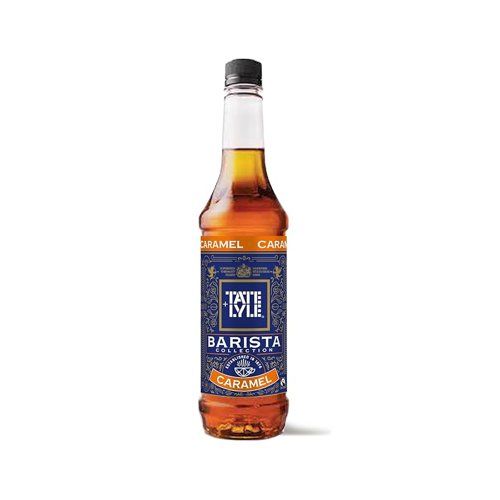 Tate & Lyle Fairtrade Caramel Barista Syrup (750ml) - PACK (4)