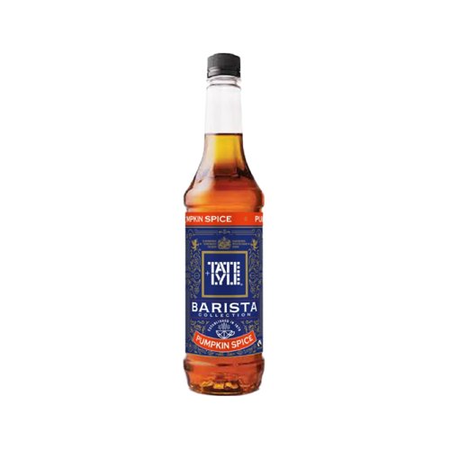 Tate & Lyle Fairtrade Pumpkin Pure Cane Barista Syrup (750ml) - PACK (4)