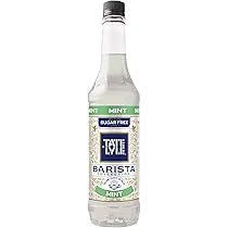 Tate & Lyle Fairtrade Mint Pure Cane Barista Syrup (750ml)