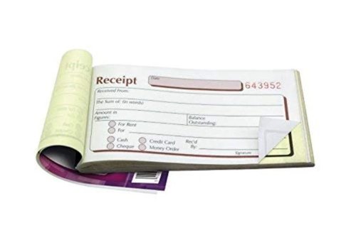 Pukka Receipt 69x140mm Duplicate Book