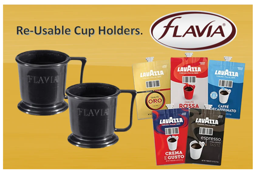 Flavia Plastic Cup Holders {Single} 