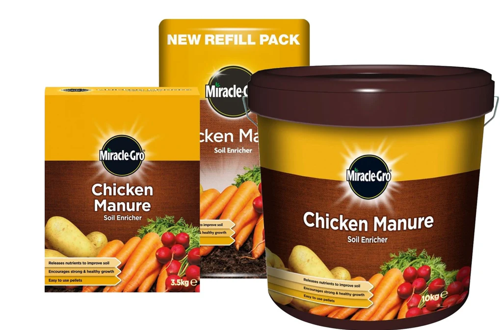 Miracle-Gro® Chicken Manure 3.5kg - PACK (3)