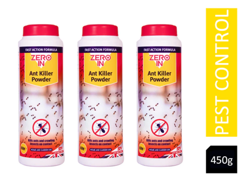 Zero In Ant & Insect Killer Powder 450g (STV950) - PACK (6)