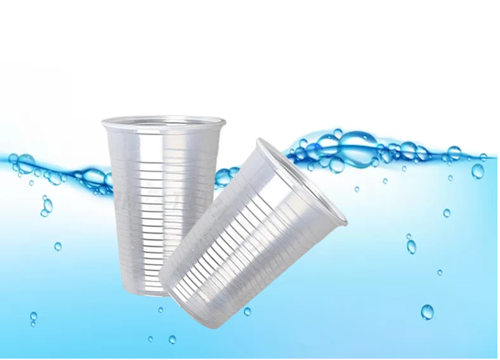 7oz Clear Disposable Rolled Rim Water Cups 100s - PACK (10)