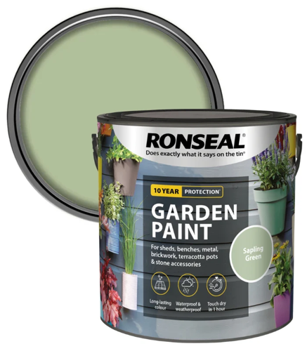 Ronseal Woodland Colours Sapling Green 1 x 2.5 Litre tin