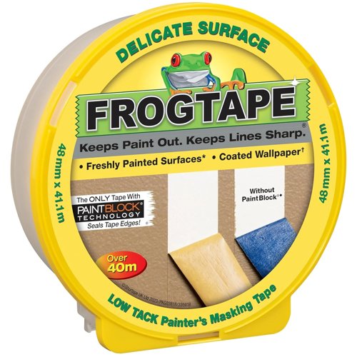 Frog Tape Yellow Delicate Surface Painters Masking Tape 48mm X 41.1M Roll