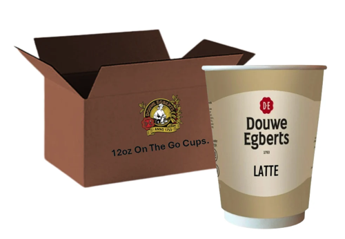 Douwe Egbert Pure Latte 12oz On The Go (10 Cups)