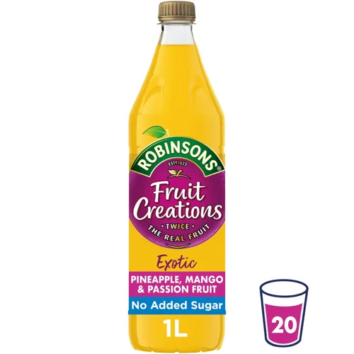Robinsons Fruit Creations Pineapple Mango & Passionfruit Squash 1 Litre - PACK (12)
