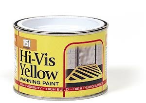 151 Gloss Paint Yellow Warning, Hi-Viz 180ml