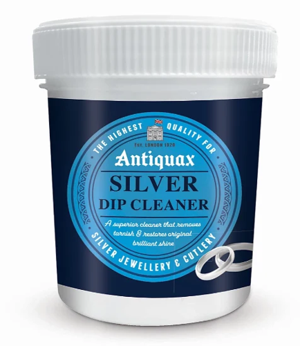 Antiquax Silver Dip Cleaner 250ml Tarnish Remover for Jewellery & Cutlery