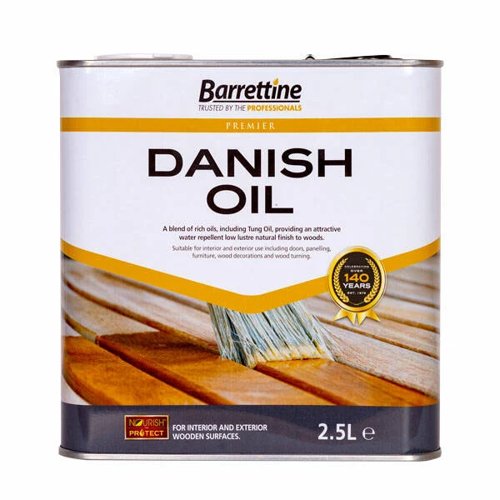 Barretine Danish Oil Interior & Exterior Use 2.5 Litre