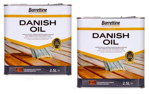Barretine Danish Oil Interior & Exterior Use 2.5 Litre
