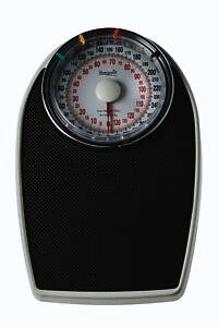 Blue Canyon Doctor Style Bathroom Scales 130Kg Max Capacity Black