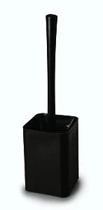 Blue Canyon Toilet Brush & Holder, Black, 10x10x38cm