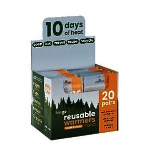 Haago 20 Reusable Hand Warmers Upto 7 hours of Heat