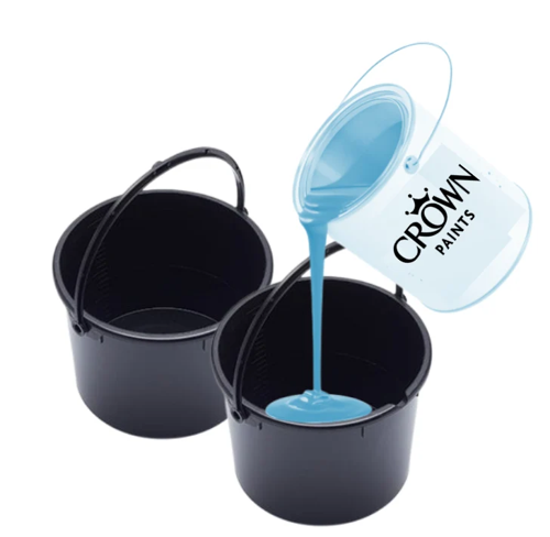 Harris 2L Essentials Paint Kettle Black Easy Clean Reusable Multi-Purpose