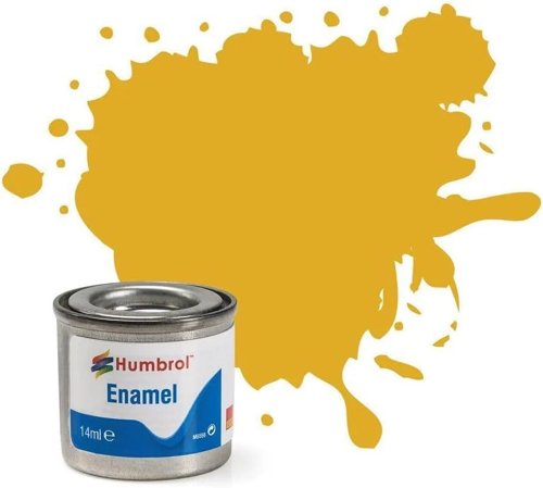 Humbrol Model Paint - Aa0179 No 16 Gold - Metallic - 14Ml