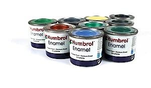 Humbrol Model Paint - Aa0761 No 69 Yellow - Gloss (14Ml)