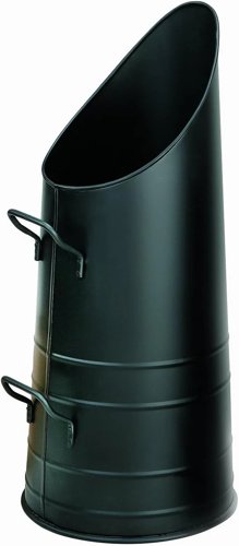 Manor Fireside Dorset Hod Black Height 54cm Dual Handle Coal Carrier