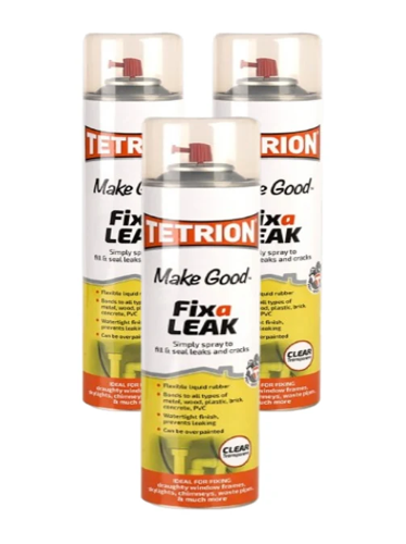 Tetrion Make Good Fix a Leak 400ml Spray Under Sink and Gutter Joints