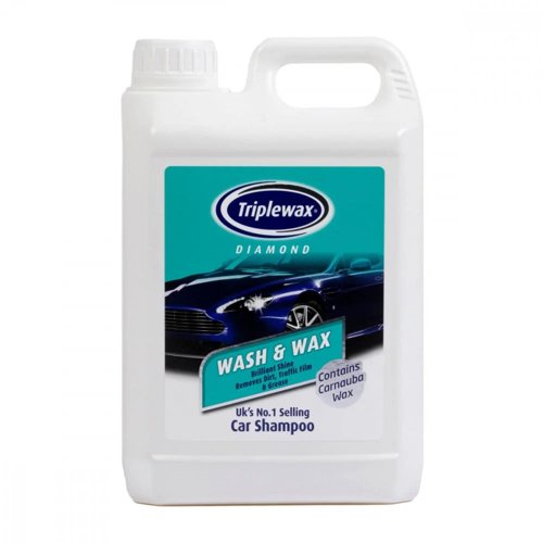Triplewax Wash & Wax 2.5L With Carnauba Wax UKs Top Selling car Shampoo