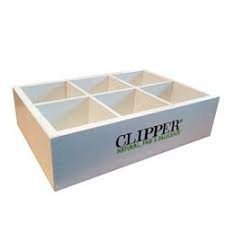 Clipper 4 Compartment Wooden Display Box
