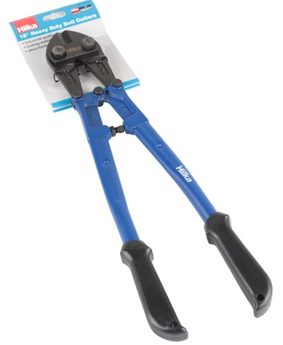 Hilka Tools Heavy Duty Bolt Cutters 18” Blue & Black