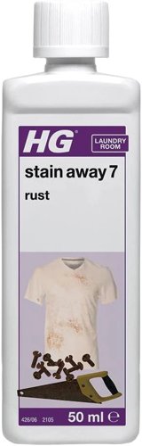 HG Stain Away 7 Rust Stain Remover from Multi Surfaces 50ml Bottle