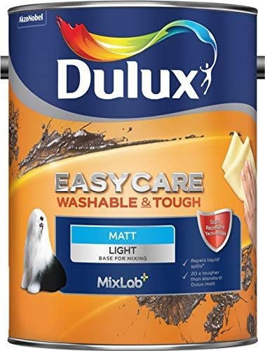 Dulux Colour Mix Easycare Matt Light Base - 5L