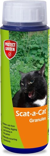 Protect Garden Scat-A-Cat Animal Repellent Non Harmful Deterrent 350g Tubs