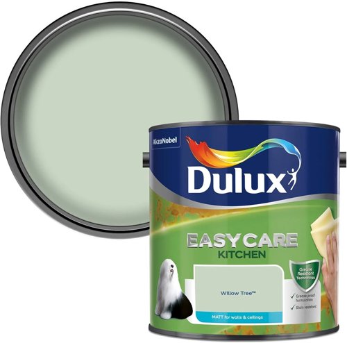 Dulux Easycare Kitchen Matt Emulsion Paint - Willow Tree - 2.5L