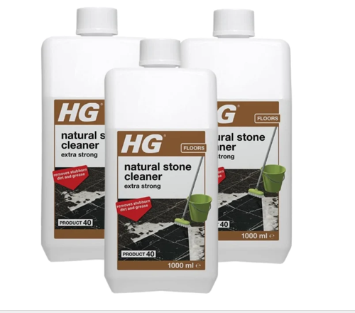 HG Natural Stone Cleaner Extra Strong Product 40 1 Litre