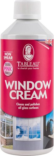 Tableau Window Cream, Cleans And Polishes All Glass Surfaces, 500Ml