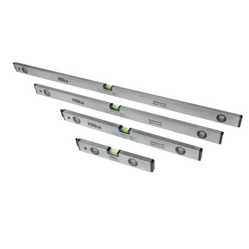 Hilka Tools Branded Spirit Level 48”(1200mm) Aluminium Finished with Anti Slip Caps.