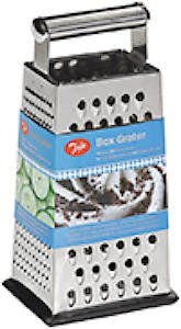 Tala Large Stainless Steel Box Grater With Non Slip Base
