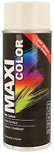 MaxiColour Quick Drying Spray Paint MATT White 400ml