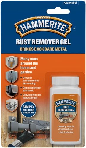 Hammerite Rust Remover Gel Blister Pack  Non Drip Rust Remover 100ml
