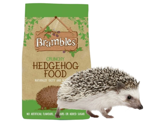 Brambles Crunchy Hedgehog Food 2Kg Also Suitable for Badgers