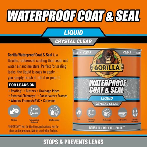 GORILLA COAT & SEAL CLEAR   473ML