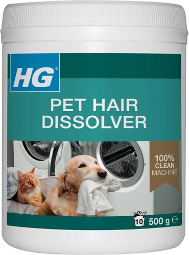 HG Pet Hair Dissolver, Pet Friendly & Washing Machine Safe 1 x 500g