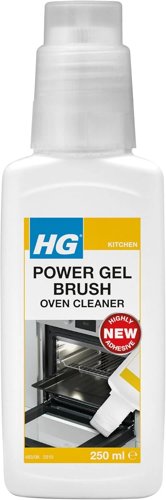 HG Professional Grade Oven Cleaner Gel Brush 250ml