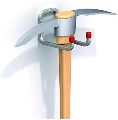 Fixtures Double Wall Hook Galvanised Steel 120mm x 90mm