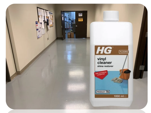 HG Vinyl Floor Cleaner & Shine Restorer Product 78  1 Litre