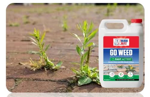 Block Blitz Go Weed Fast Acting Weed Solution  5 Litre