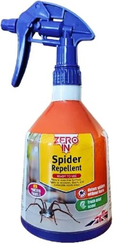 Zero In Spider Repellent  Indoor Peppermint Oil Spray for Spiders 500ml