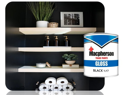 Macpherson Trade Gloss Black 1L